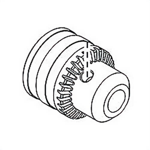 Milwaukee® 48-66-1356 Replacement Chuck, for use with 5375 Hammer Drill