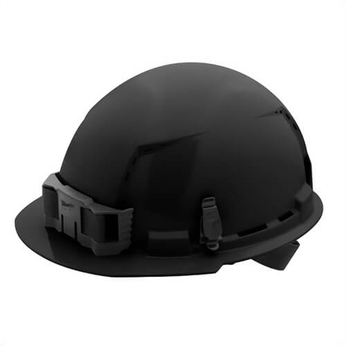 Milwaukee® 48-73-1210 Bolt™ Front Brim Hard Hat with 4-Point Ratcheting Suspension, Vented Class C, Black