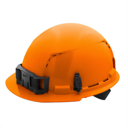 Milwaukee® 48-73-1212 Bolt™ Front Brim Hard Hat with 4-Point Ratcheting Suspension, Vented Class C, Orange