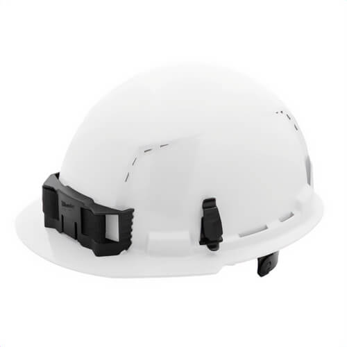 Milwaukee® 48-73-1220 Bolt™ Front Brim Hard Hat with 6-Point Ratcheting Suspension, Vented Class C, White