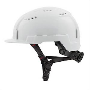 Milwaukee® 48-73-1320 Adjustable Front Brim Safety Helmet, Lexan™ Polycarbonate, Padded Suspension