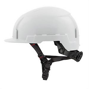 Milwaukee® 48-73-1321 Adjustable Front Brim Safety Helmet, Lexan™ Polycarbonate, Padded Suspension