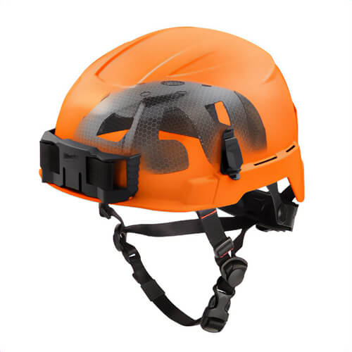 Milwaukee® 48-73-1363 Bolt™ Safety Helmet with Impact Armor™ Liner, Unvented Class E, Orange