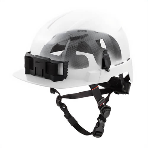 Milwaukee® 48-73-1365 Bolt™ Front Brim Safety Helmet with Impact Armor™ Liner, Unvented Class E, White