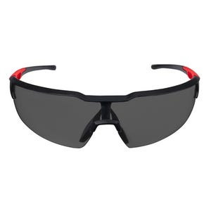 Milwaukee® 48-73-2016 Safety Glasses, Anti-Scratch, Tinted Lens, Black/Red, ANSI Z87.1/CSA Z94.3