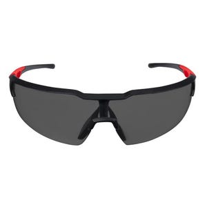 Milwaukee® 48-73-2018 Safety Glasses, Fog-Free, Tinted Lens, Black/Red, ANSI Z87.1/CSA Z94.3