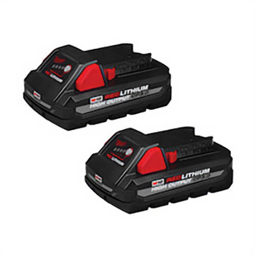 Milwaukee® 48-11-1835 Battery, 3 Ah CP™ Lithium-Ion Battery, 18 V Charge, For Use with M18™ Cordless Tools