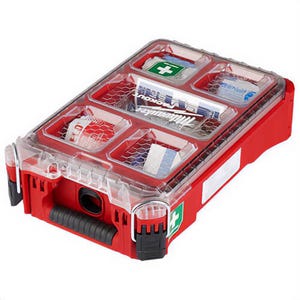 Milwaukee® 48-73-8435C First Aid Kit, 79 Components, 4.6 in H x 9.8 in W