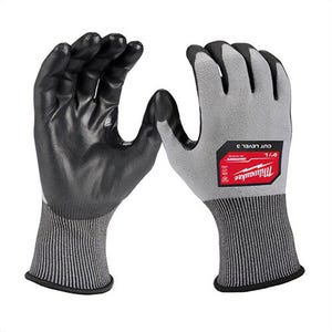 Milwaukee® 48-73-8731B 48-73 General Purpose Gloves, M, Polyurethane Palm, Gray, Resists: Cut Resistant