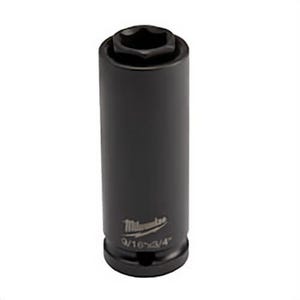 Milwaukee® Shockwave™ 49-66-5111 2-in-1 Lineman's Socket, 1/2 in Square Drive, 1/2 in Hex Socket, 6 Points