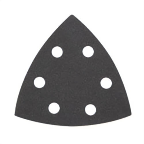 Milwaukee® 49-25-2120 Open-Lok™ Triangle Sandpaper, For Use with Oscillating Multi-Tool, 120 Grit, Silicon Carbide
