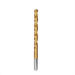 Milwaukee® Thunderbolt® 48-89-2206 Jobber Length Drill Bit, 9/64 in Drill - Fraction, 0.1406 in Drill - Decimal Inch, 135° Point, Steel, Titanium Coated