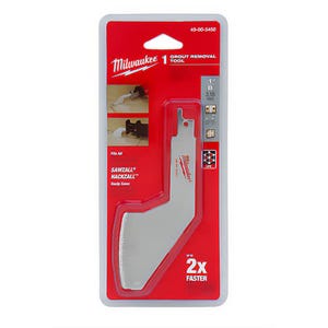 Milwaukee® 49-00-5450 Sawzall® Grout Removal Tool, Carbide Cutting Edge