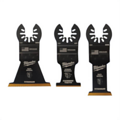 Milwaukee® 49-10-9005 Open-Lok™ End Cut Bi-Metal Blade Set, For Use with Oscillating Multi-Tool