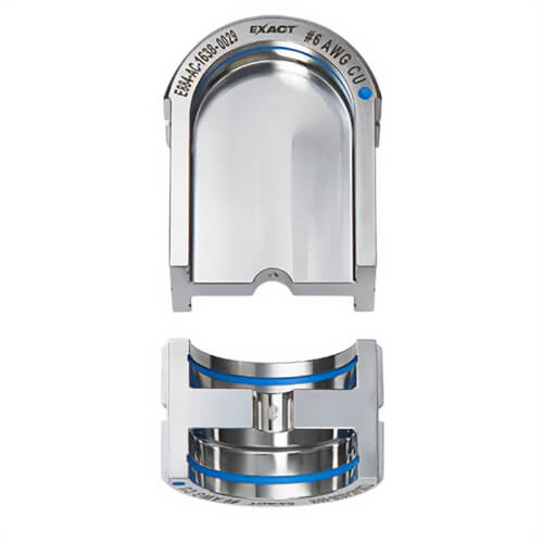 Milwaukee® 49-12-U006C Exact™ 12T U-Style Die, #6 AWG, Copper