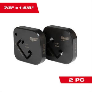 Milwaukee® 49-16-0078 Strut Shearing Dies, 7/8 in x 1-5/8 in