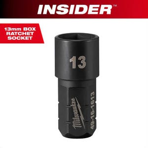 Milwaukee® 49-16-1613 Insider™ Box Ratchet Socket 6-Point, 13 mm