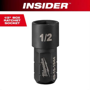 Milwaukee® 49-16-1644 Insider™ Box Ratchet Socket 6-Point, 1/2 in