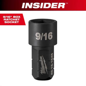 Milwaukee® 49-16-1645 Insider™ Box Ratchet Socket 6-Point, 9/16 in