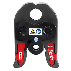 Milwaukee® 49-16-2651S M18™ Press Jaw, for use with M18™ Force Logic™ Press Tool, 3/4 in Jaw Capacity, Stainless Steel