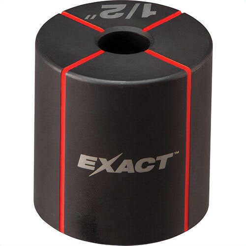 Milwaukee® 49-16-2660S Exact™ Knockout Die, 1/2 in Conduit/Pipe, Stainless Steel, 10 ga Mild Steel/12 ga Stainless Steel