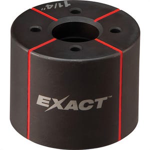 Milwaukee® 49-16-2666 Exact™ Knockout Die, 1-1/4 in Conduit/Pipe, Steel, 10 ga Mild Steel/12 ga Stainless Steel