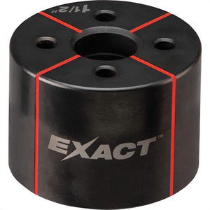 Milwaukee® 49-16-2668 Exact™ Knockout Die, 1-1/2 in Conduit/Pipe, Steel, 10 ga Mild Steel/12 ga Stainless Steel