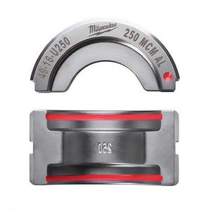 Milwaukee® 49-16-U250 M18™ Force Logic™ U-Style Crimping Tool Die, 250 kcmil Dual Rated Lug/Splice Cable, Aluminum