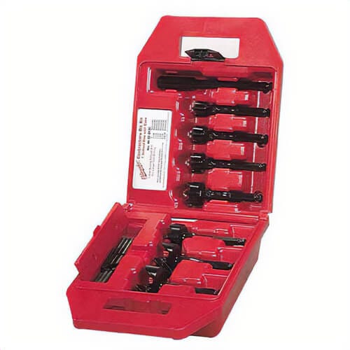 Milwaukee® 49-22-0130 Stringer Bead Contractor's Selfeed Bit Kit, 7 pc, Alloy Steel