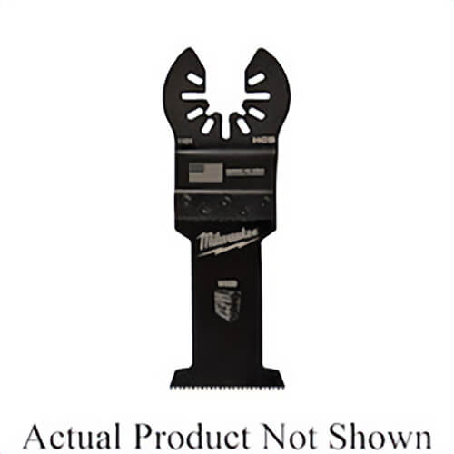 Milwaukee® 49-25-1103 Open-Lok™ 3 pc Blade Set, For Oscillating Multi-Tool, 1-3/8 in Cutting Width, 2 in Max Plunge Cut Depth