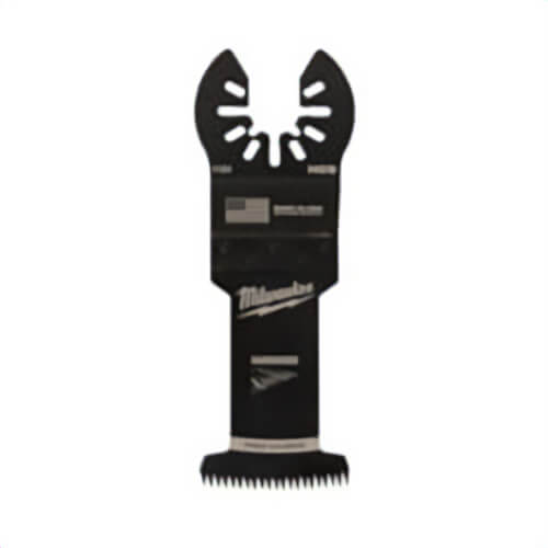 Milwaukee® 49-25-1131 Oscillating Tool Blade, 1 pc, For Oscillating Multi-Tool, 1-3/8 in W Cutting, 1-5/8 in D Max Plunge Cut