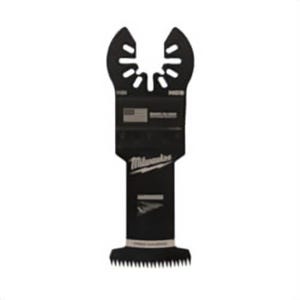 Milwaukee® 49-25-1131 Oscillating Tool Blade, 1 pc, For Oscillating Multi-Tool, 1-3/8 in W Cutting, 1-5/8 in D Max Plunge Cut