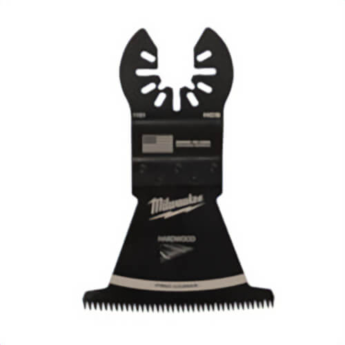 Milwaukee® 49-25-1151 Oscillating Tool Blade, 1 pc, For Oscillating Multi-Tool, 2-1/2 in W Cutting, 1-5/8 in D Max Plunge Cut