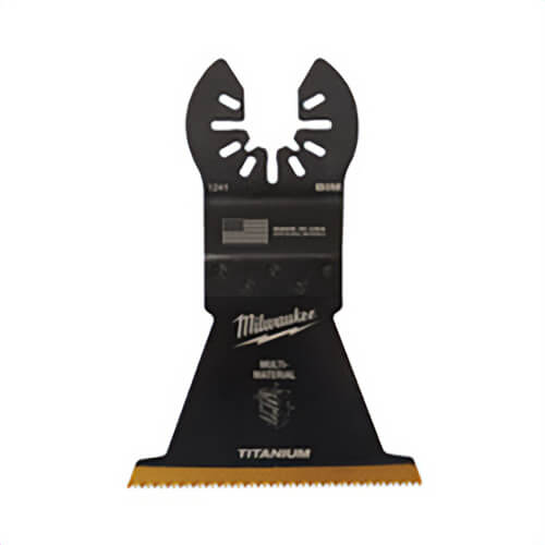 Milwaukee® 49-25-1241 Open-Lok™ 1 pc Blade, 2-1/2 in Cutting Width, 1-5/8 in Max Plunge Cut Depth, 50 Teeth, 18 Teeth per in