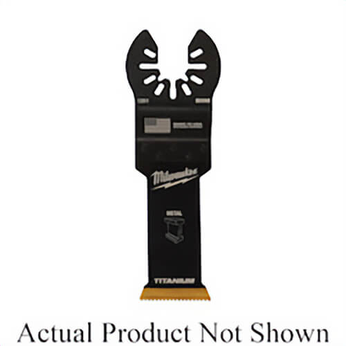 Milwaukee® 49-25-1259 Open-Lok™ 10 pc End Cut Bi-Metal Blade Set, For Use with Oscillating Multi-Tool, 1-1/8 in