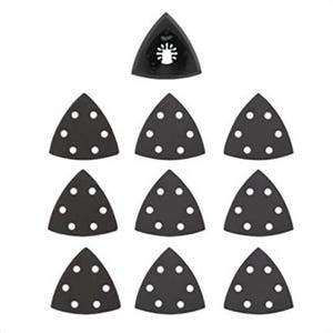 Milwaukee® 49-25-2009 Open-Lok™ Triangle Sanding Pad and Var Paper, For Use with Oscillating Multi-Tool, 3-1/2 in, Silicon Carbide