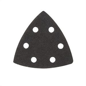 Milwaukee® 49-25-2060 Open-Lok™ Triangle Sandpaper, For Use with Oscillating Multi-Tool, 60 Grit, Silicon Carbide
