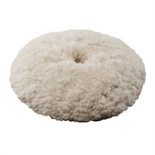 Milwaukee® 49-36-2785 Cutting Pad, 7 in OAD, 1-1/8 in Thick, 5/8 in Center Hole, Disc Nut Attachment, Blended Wool Pad