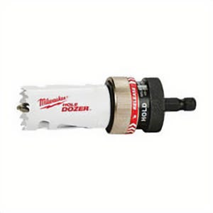 Milwaukee® Hole Dozer Ice Hardened™ 49-56-0047 Hole Saw, 1-1/16 in dia, 1-5/8 in D Cutting, Bi-Metal/8% Cobalt Cutting Edge