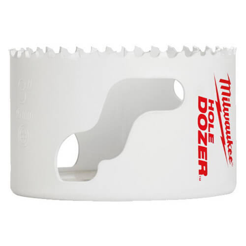 Milwaukee® Hole Dozer Ice Hardened™ 49-56-0177 Hole Saw, 3-1/8 in dia, 1-5/8 in D Cutting, Bi-Metal/8% Cobalt Cutting Edge