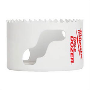 Milwaukee® Hole Dozer Ice Hardened™ 49-56-0203 Hole Saw, 3-3/4 in dia, 1-5/8 in D Cutting, Bi-Metal/8% Cobalt Cutting Edge