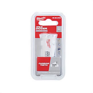 Milwaukee® Hole Dozer™  49-56-0704 Hole Saw, 7/8 in dia, 1.62 in D Cutting, Carbide Cutting Edge, 1/2-20 Arbor