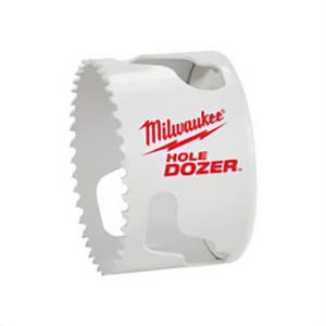 Milwaukee® Hole Dozer™ 49-56-9647 Hole Saw, 4-1/4 in dia, 1-5/8 in D Cutting, Bi-Metal/8% Cobalt Cutting Edge