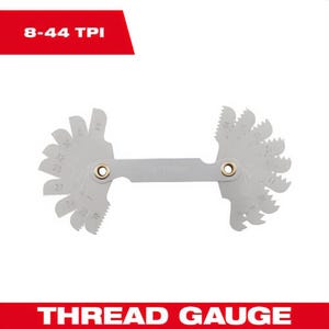 Milwaukee® 49-57-5011 SAE Thread Gauge, #8 - 44 TPI