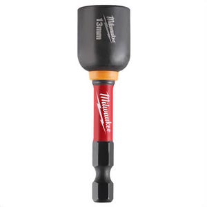 Milwaukee® 49-66-0713 ShockWave™ Impact Duty™ Magnetic Nut Driver, 13 mm x 2-9/16 in, 10 pk