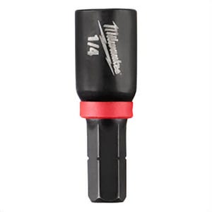 Milwaukee® 49-66-4512 ShockWave™ Impact Duty™ Magnetic Insert Nut Driver, 1/4 in Drive, 1/4 in Hex, 3 pk