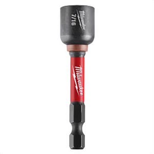 Milwaukee® 49-66-4536 ShockWave™ Magnetic Nut Driver, 7/16 in Drive, Proprietary Steel