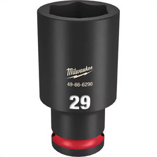 Milwaukee® 49-66-6290 ShockWave™ Impact Duty™ Socket, 1/2 in Hex Drive, 29 mm Deep Socket, 6 Points