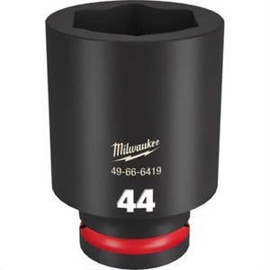 Milwaukee® 49-66-6419 ShockWave™ Impact Duty™ Socket, 3/4 in Hex Drive, 44 mm Deep Socket, 6 Points