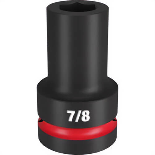 Milwaukee® 49-66-6502 ShockWave™ Impact Duty™ Socket, 1 in Hex Drive, 7/8 in Deep Socket, 6 Points